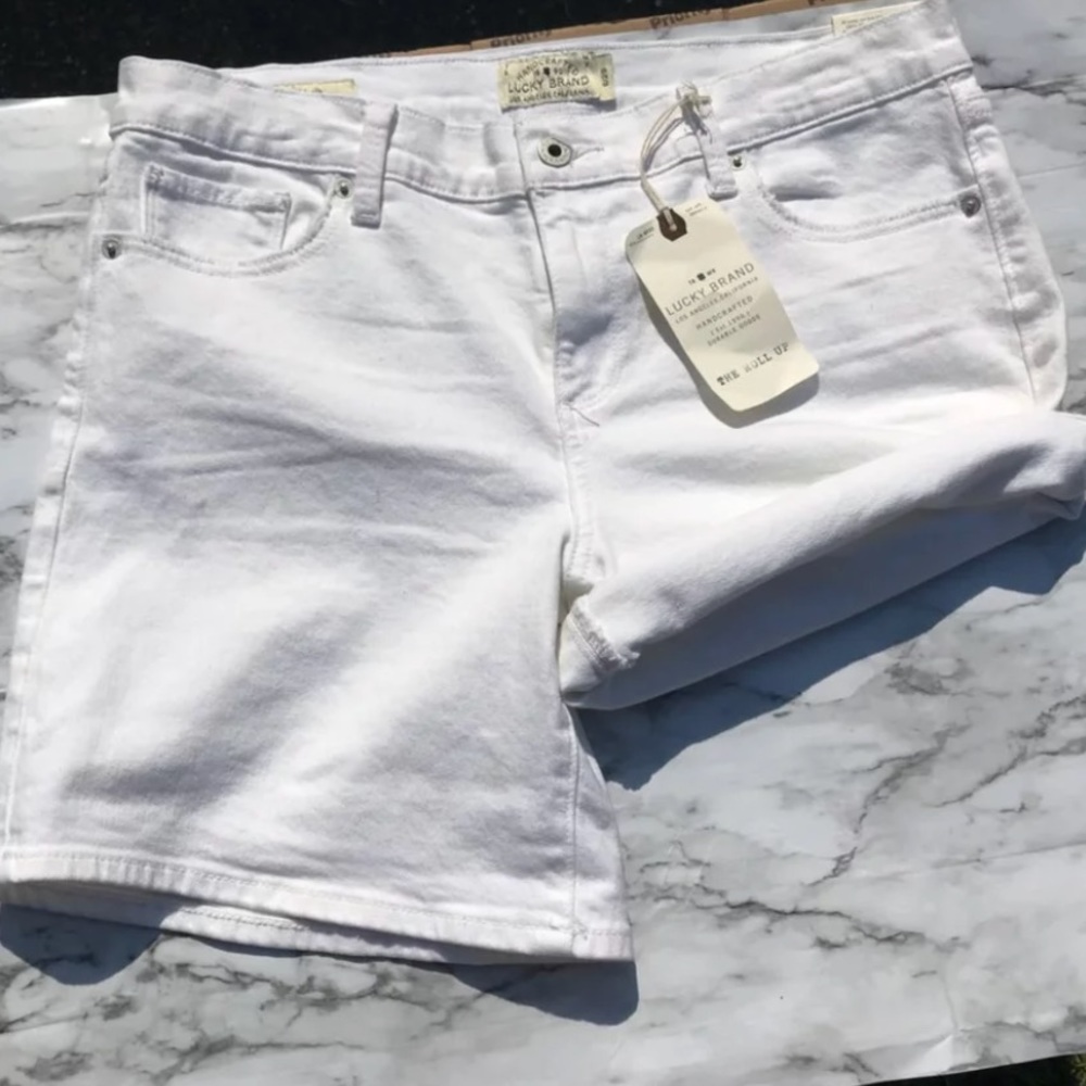 Lucky brand white shorts